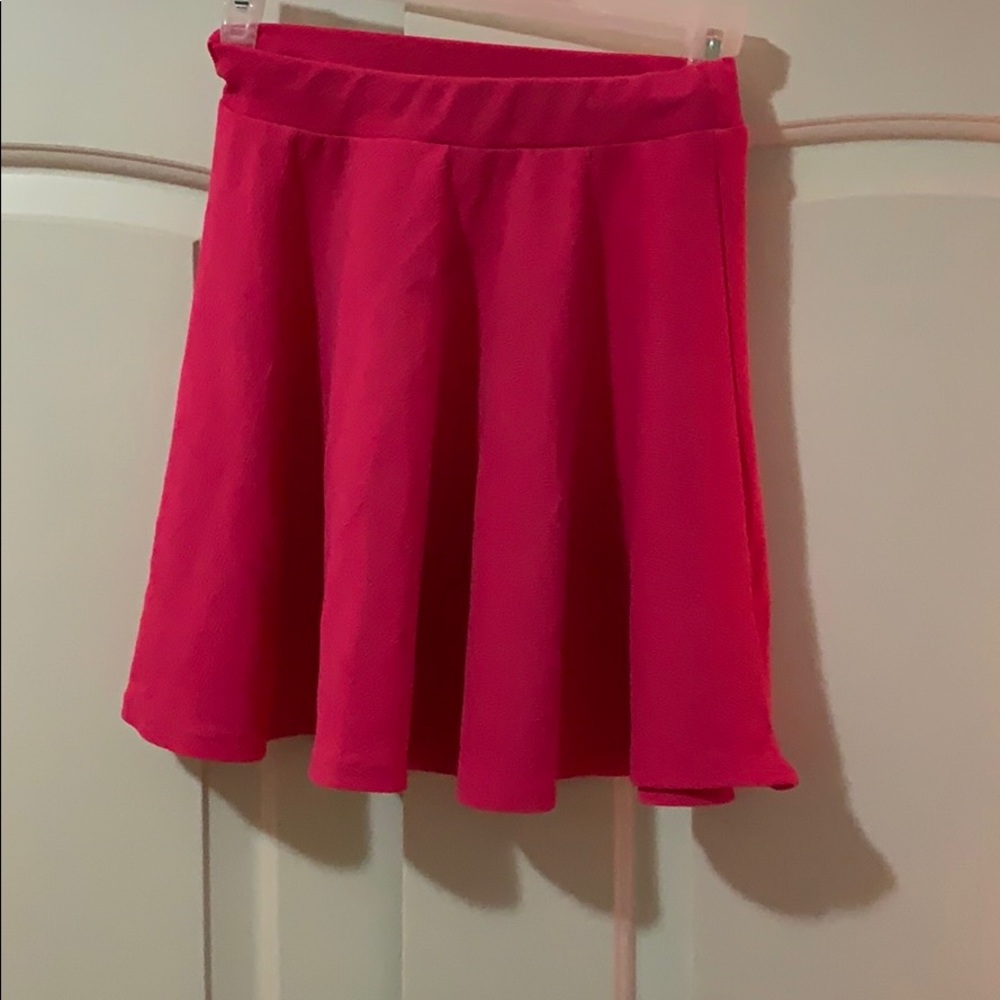 Pink skater skirt